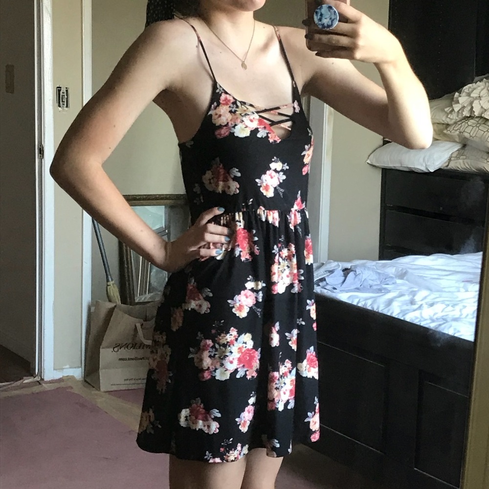 Floral Strappy Dress ✨✨